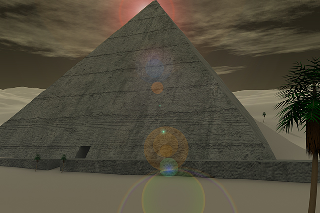 ancient pyramid concept for Force RPG from Pentavis